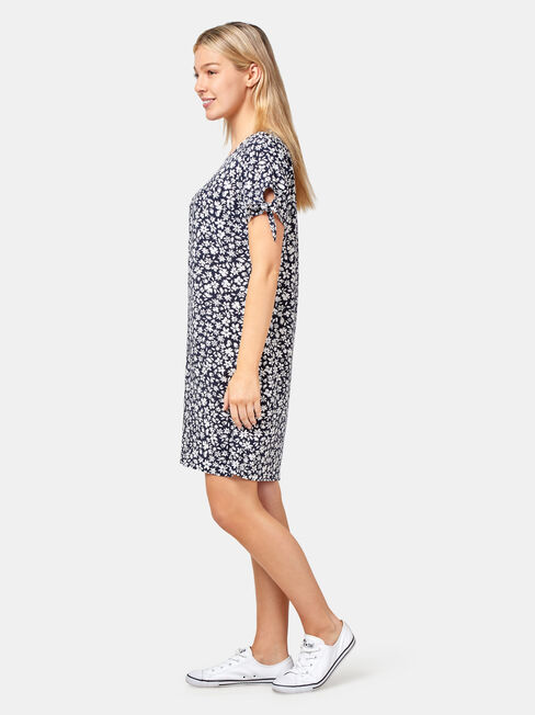 Akira Shift Dress, Blue, hi-res