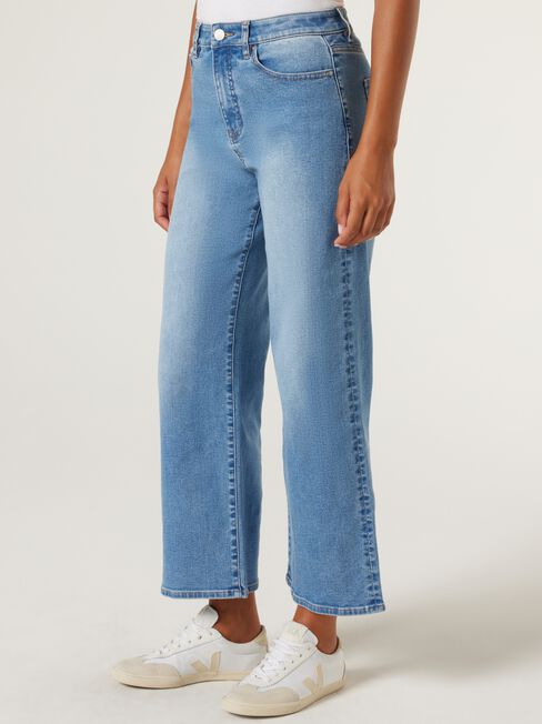 High Straight Relaxed Jeans, Vintage Indigo, hi-res