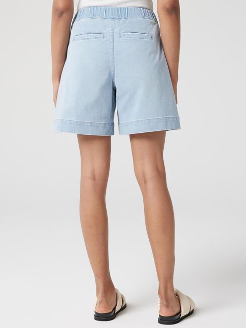 J-Luxe Harper Denim Short, Light Vintage, hi-res