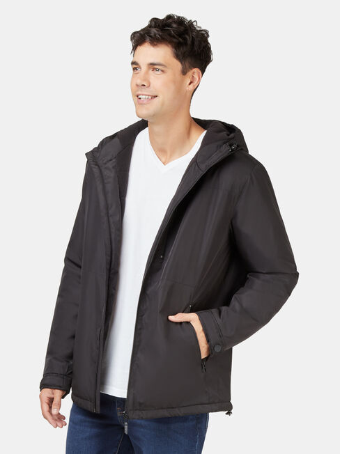 Dion Shell Jacket, Black, hi-res