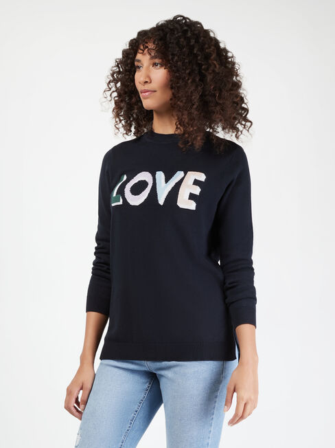 Danica Love Knit, Blue, hi-res
