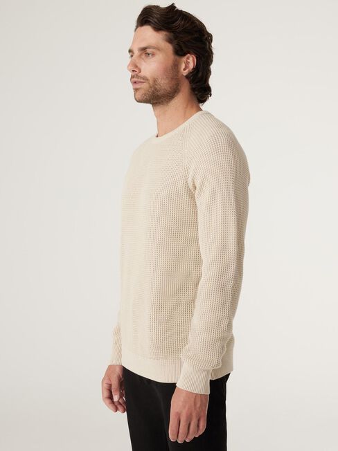 Jack Textured Raglan Knit, Oatmeal, hi-res