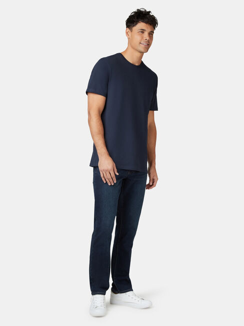 SS Basic Tee, Navy, hi-res