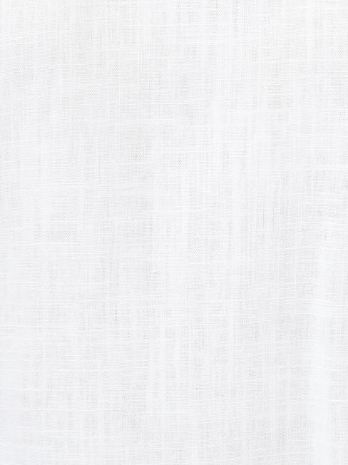 Fiona Ruffle Sleeve Top, White, hi-res