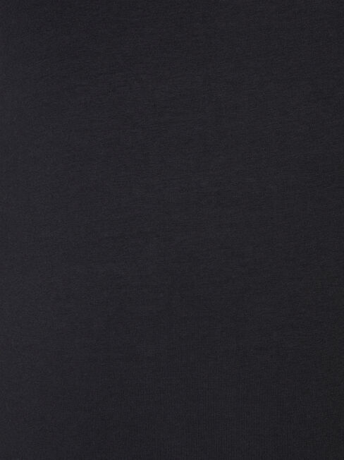Natalie Maternity Long Sleeve Top, Black, hi-res
