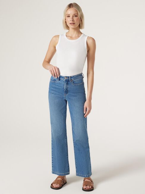 Essential Tank, White, hi-res