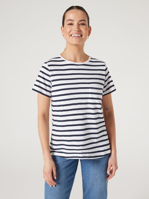 Essential Slub Pocket Tee