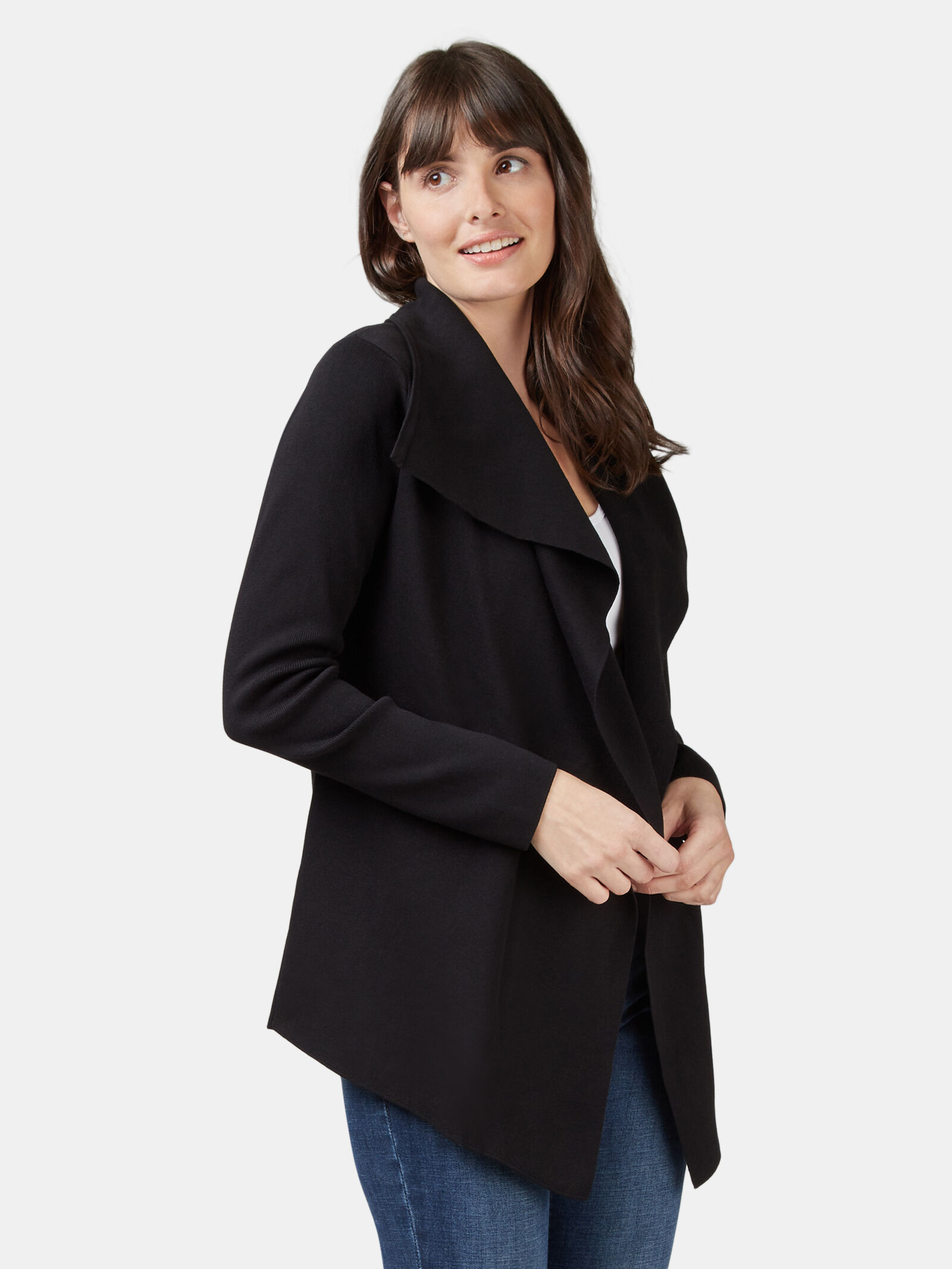 Gina Short Waterfall Cardigan Jeanswest