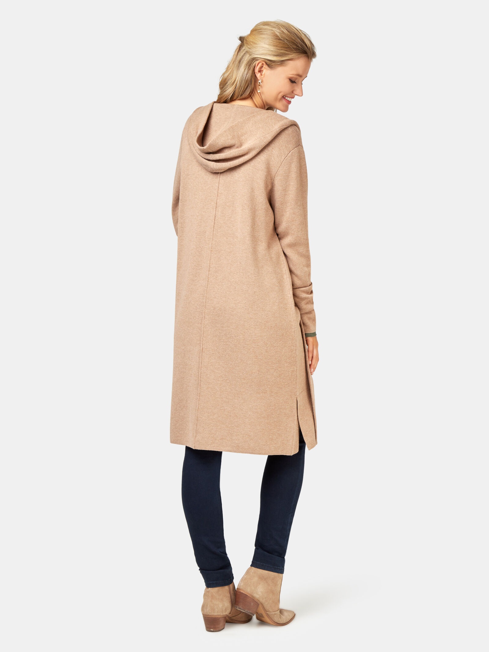 Aisha Hooded Coatigan