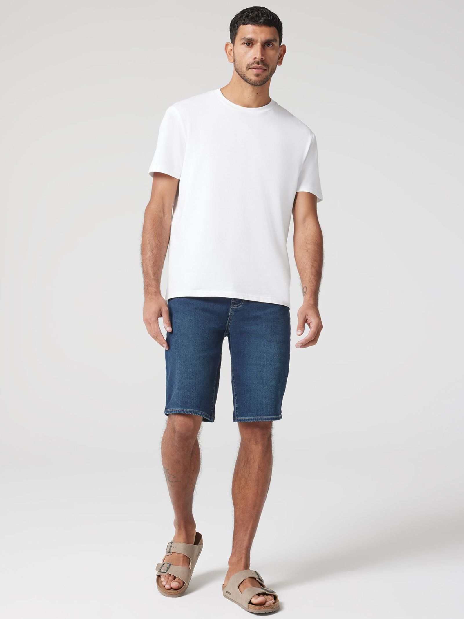 Caleb Knit Denim Short