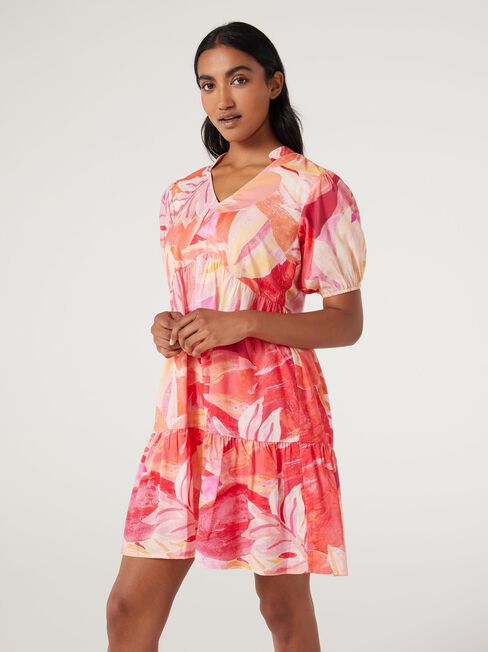Cole Smock Dress, Summer Sunset, hi-res