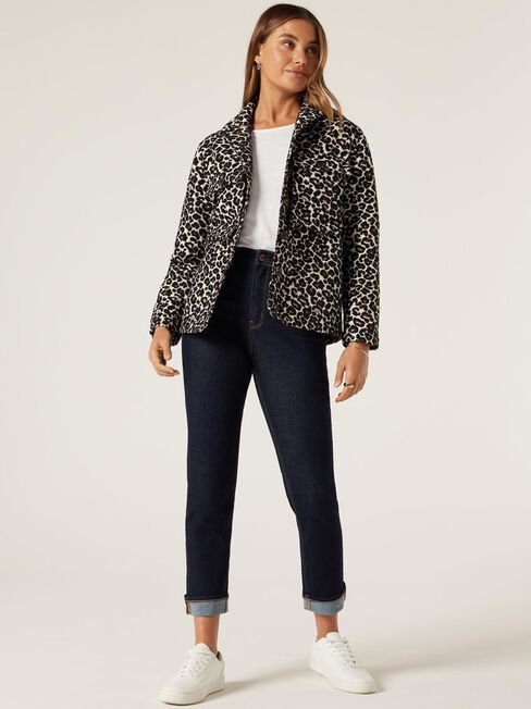 Shae Animal Print Shacket