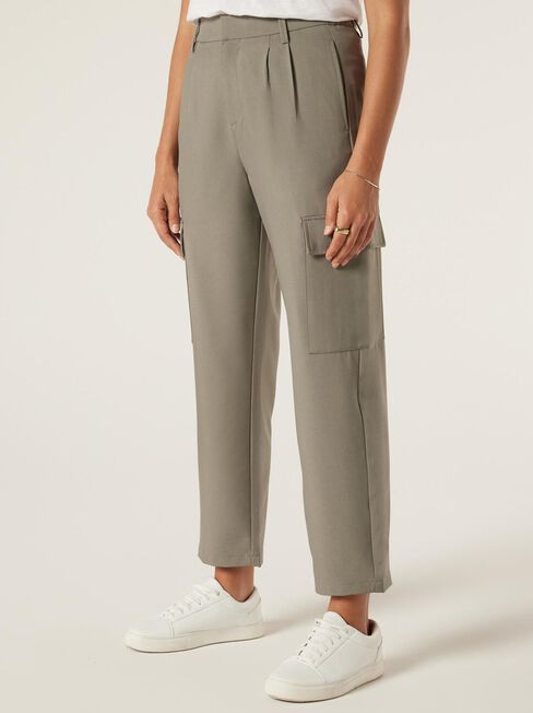 Darcie Utility Pant, Khaki, hi-res