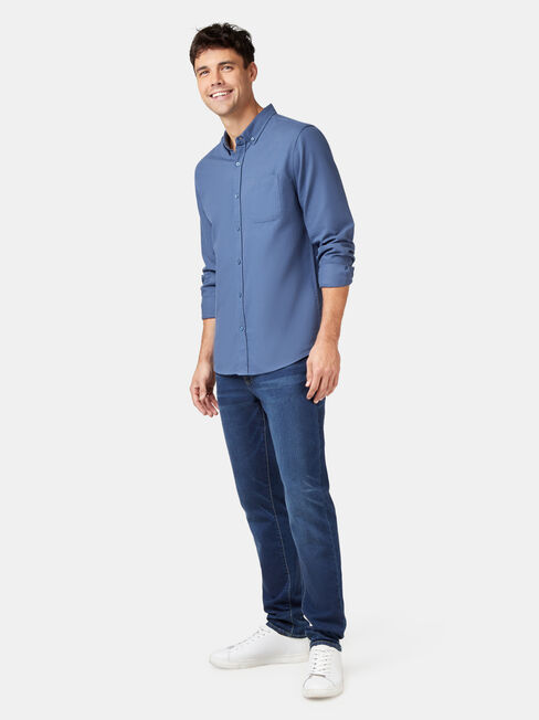 Arbor Long Sleeve Shirt, Blue, hi-res