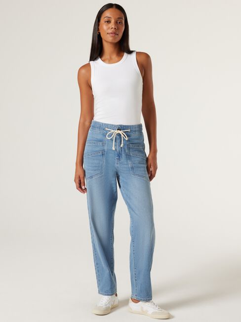 Emily J-Luxe Tapered Jean