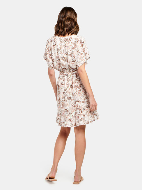 Harper Tiered Dress, Print, hi-res