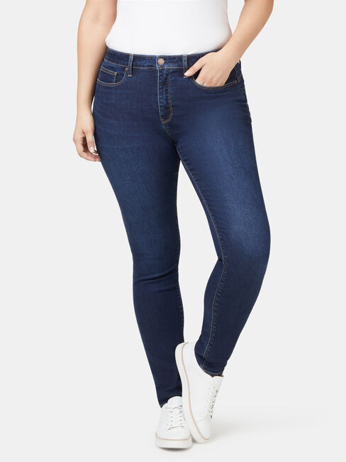 Curve Embracer Butt Lifter Skinny jeans Dark Vintage