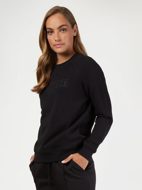 Viola Sweatshirt, Black, hi-res