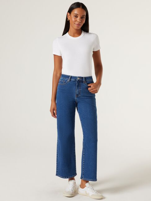 High Straight Relaxed Jean