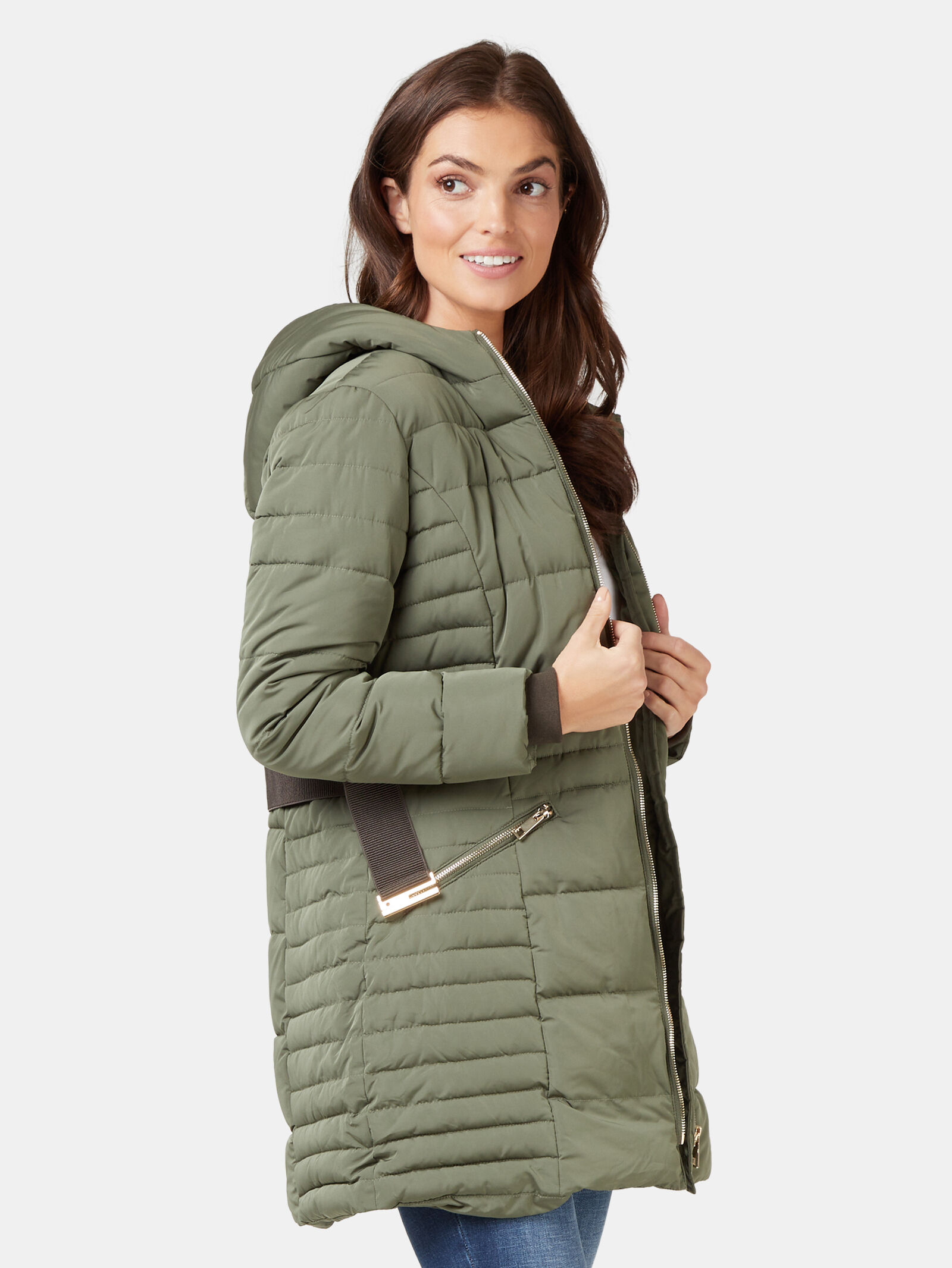 Long line puffer jacket nz sales