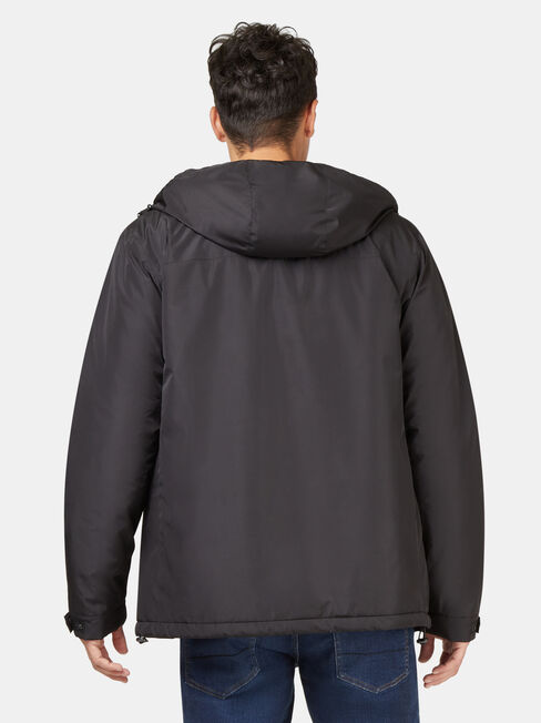 Dion Shell Jacket, Black, hi-res