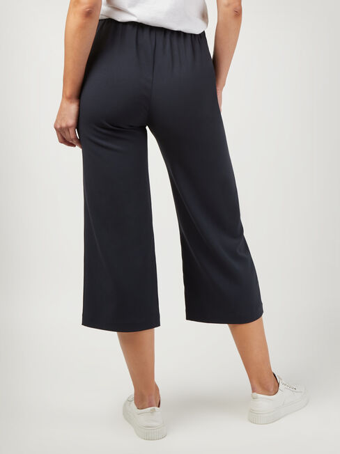 Terri Twill Crop Wide Leg Pant, Blue, hi-res