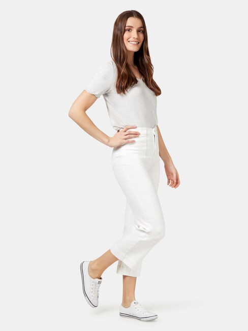 Mel Patch Pocket Wide Leg, No Wash, hi-res