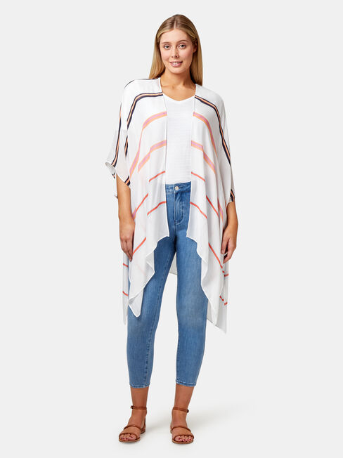 Blake Summer Poncho, Print, hi-res