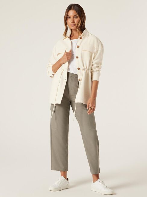 Darcie Utility Pant, Khaki, hi-res