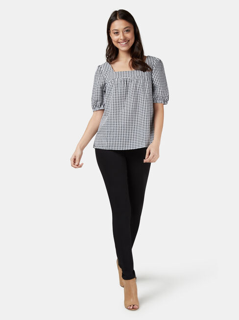 Sienna Square Neck Top, Multi, hi-res