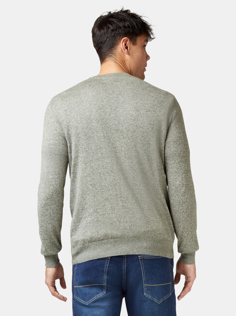 Blake V-Neck Knit, Green, hi-res