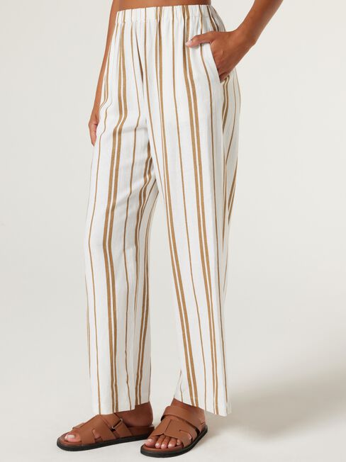 Trini Relaxed Pant, Caramel, hi-res