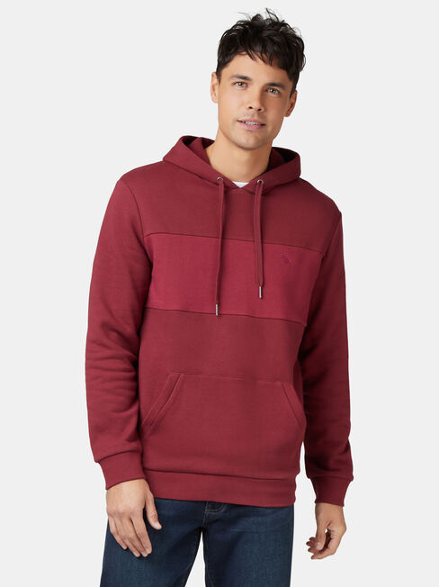 Tory Hooded Sweat, Red, hi-res