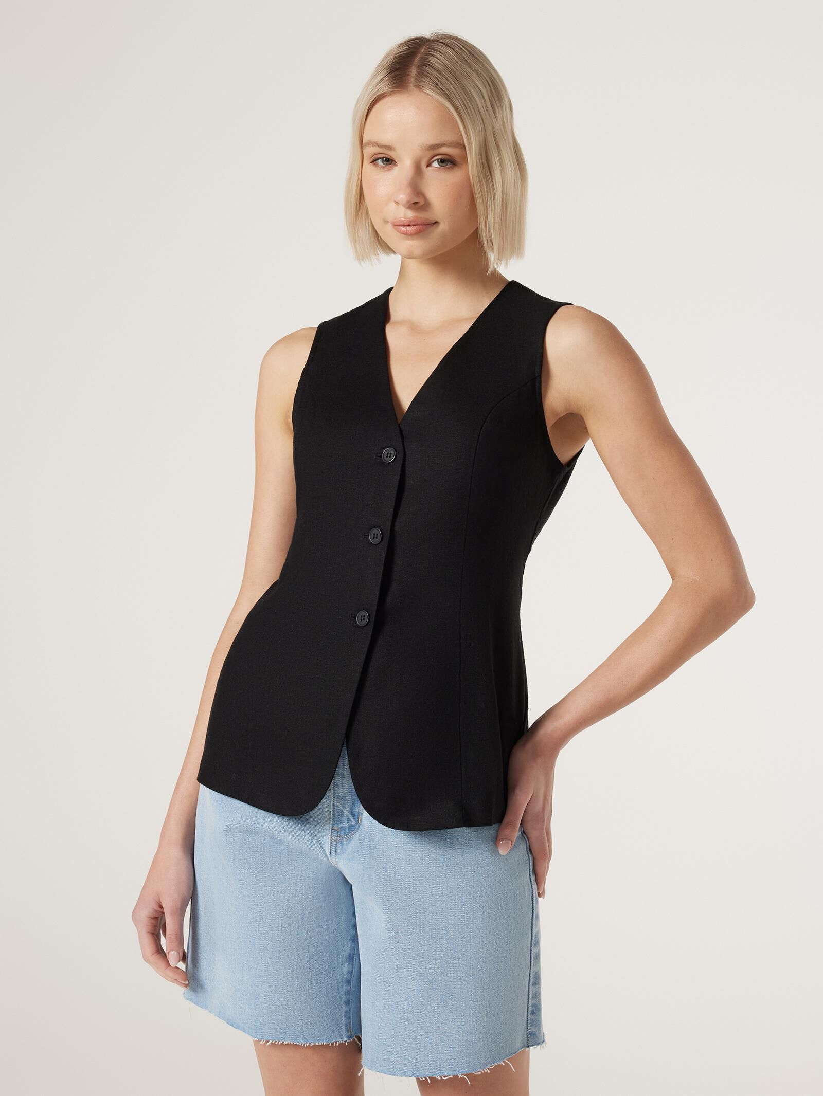 Waistcoat with black jeans on sale