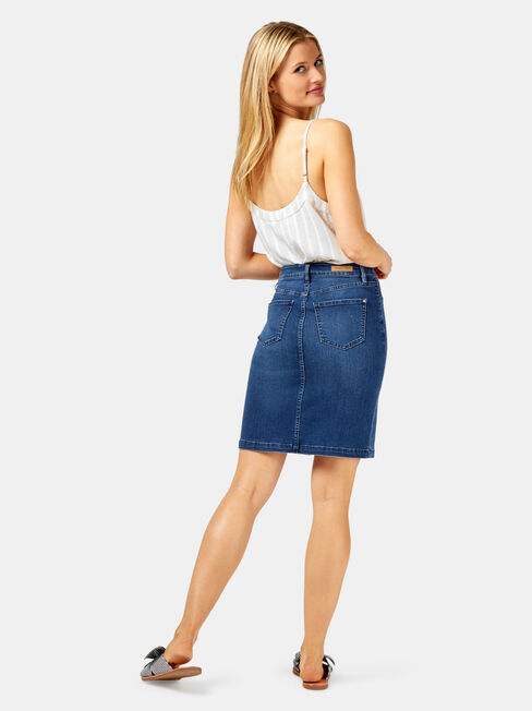 Penelope Summer Touch Skirt, Blue, hi-res