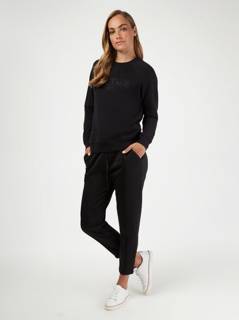 Viola Sweatshirt, Black, hi-res