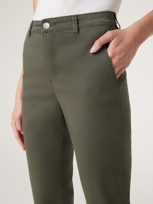 Sammy Straight Capri, Green, hi-res
