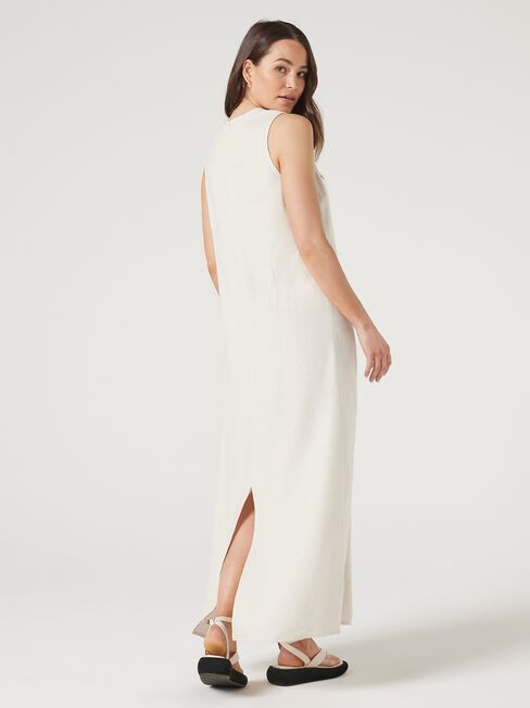 Ulla Slip Dress, Sand, hi-res