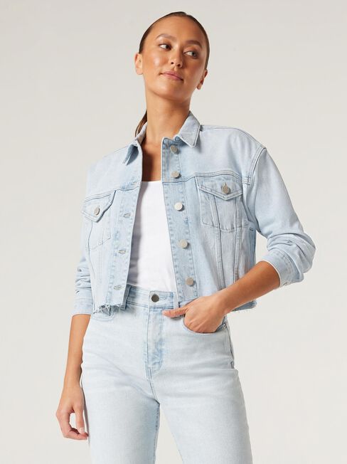 Crop Denim Jacket