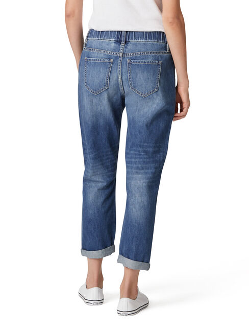 Jonelle Denim Jogger, No Wash, hi-res