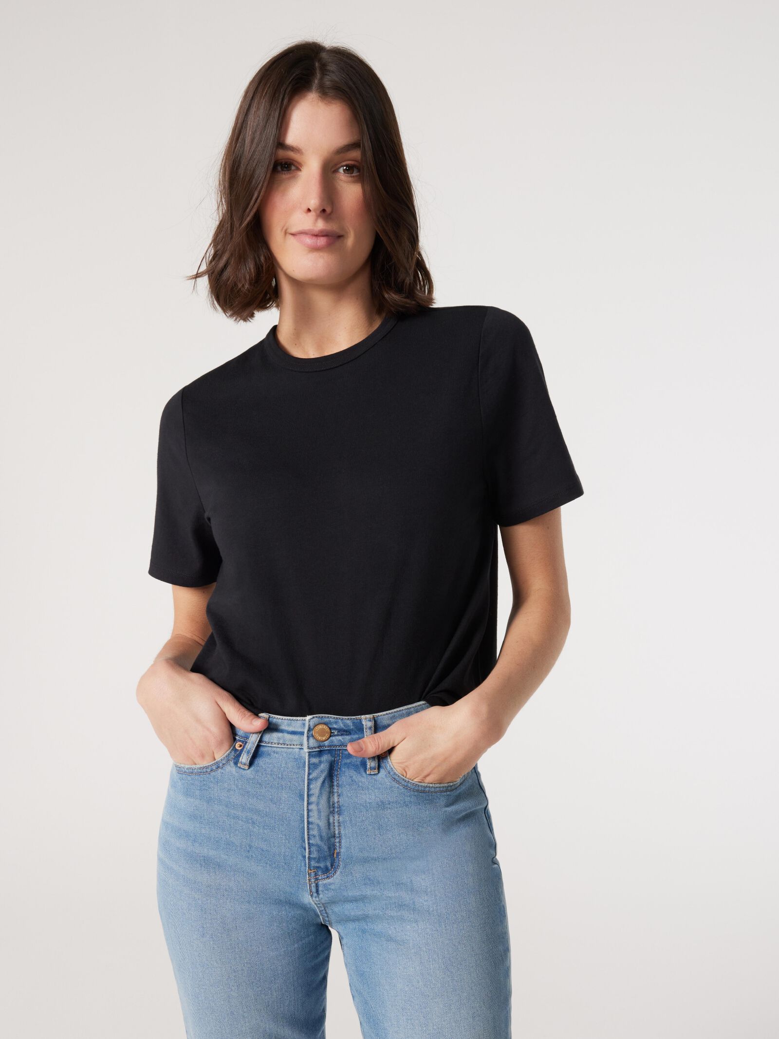 Black t outlet shirt hi res