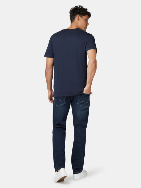 SS Basic Tee, Navy, hi-res