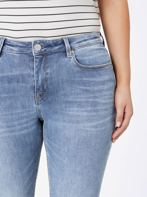 Curve Embracer Skinny jeans Soft Vintage, Light Indigo, hi-res