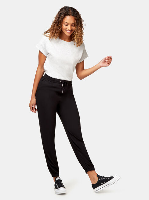 Miranda Crop Pant, Black, hi-res