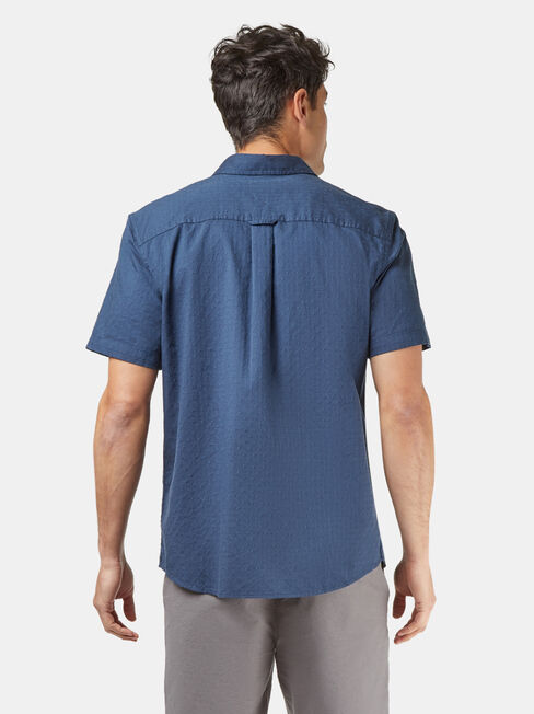 Kennedy Short Sleeve Shirt, Blue, hi-res