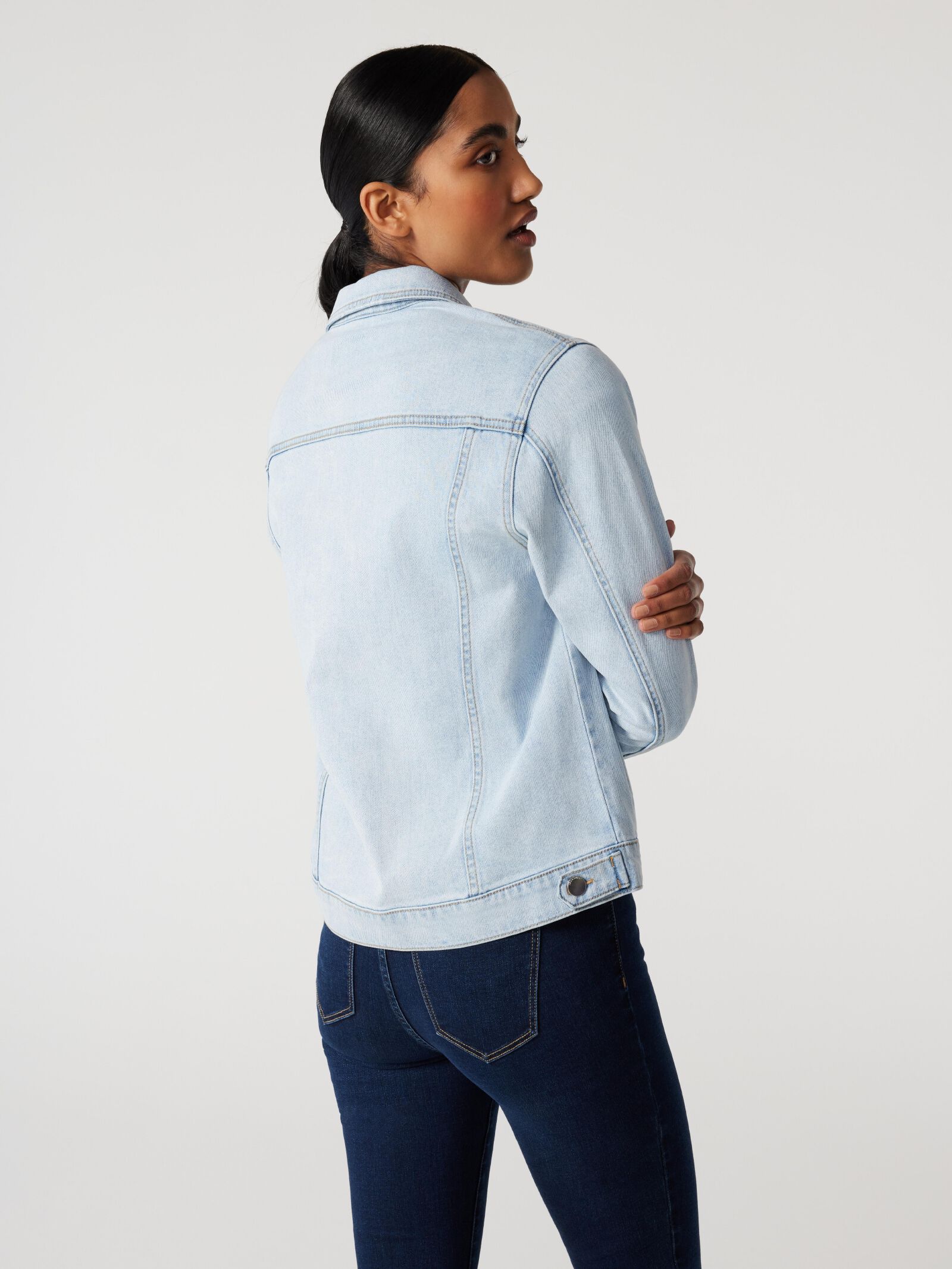 Jacket 2025 jeans boyfriend