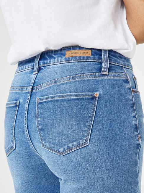 Marianna Bermuda Short, Blue, hi-res