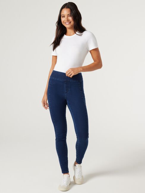 Tessa Panel Skinny Jean, Dark Indigo, hi-res