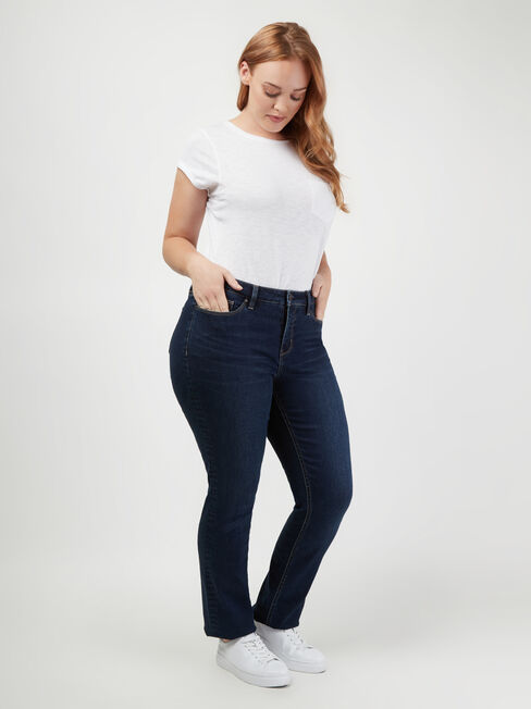 Curve Embracer Slim Straight Jeans | Jeanswest