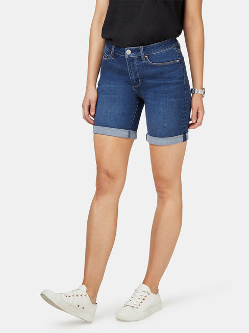 Sophia Bermuda Short, Blue, hi-res
